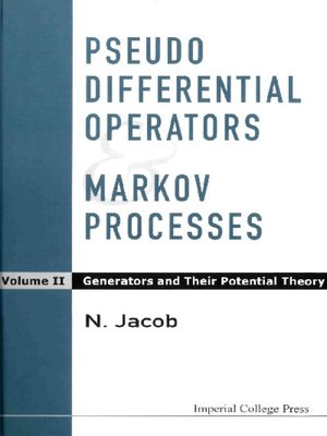 cover image of Pseudo Differential Operators and Markov Processes, Volume Ii